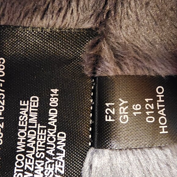 Kirkland Hooded Gray Fleece Lined Jacket Women's S Great Condition! Outdoor - Picture 8 of 10